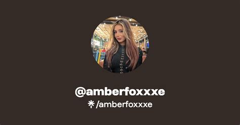 amberfoxxxe onlyfans|Amber Foxxx